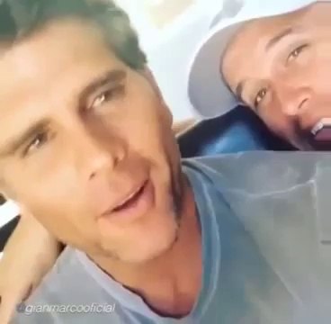 Christian Meier y Gian Marco envian saludos