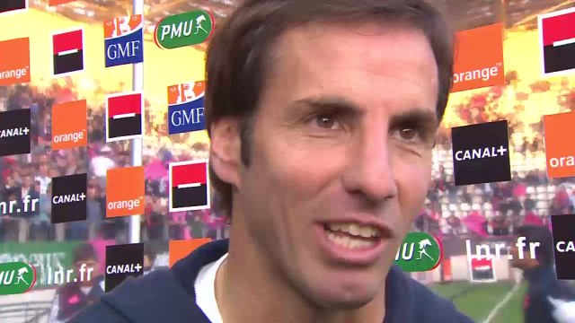 TOP14 - Stade Français-Racing: Interview Gonzalo Quesada (PAR) - J9 - Saison 2014/2015