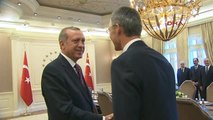 NATO Genel Sekreteri Stoltenberg Çankaya Köşkünde