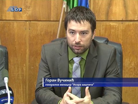 Iskra Zaštita zainteresovana za izgradnju fabrike u Boru, 09. oktobar 2014. (RTV Bor)