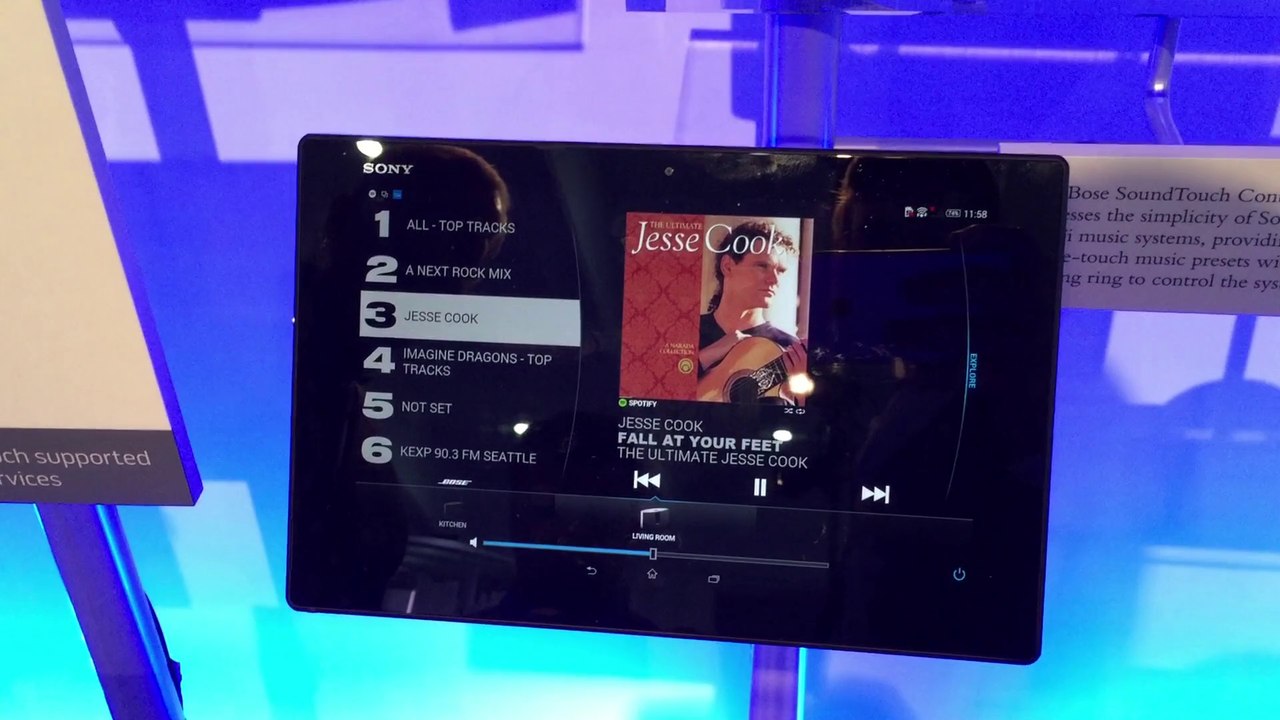 Multiroom : démonstration des playlists