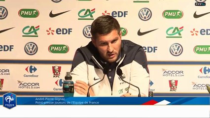 André-Pierre Gignac : point presse des Bleus (REPLAY)