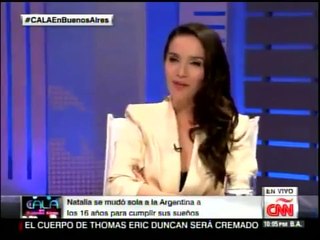Natalia Oreiro _ Ismael Cala CNN_ 08.09.2014