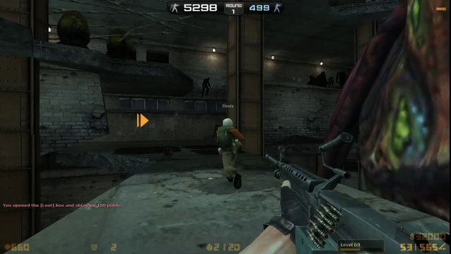 Counter Strike Nexon Zombies - RAW Gameplay 4 [STEAM version]