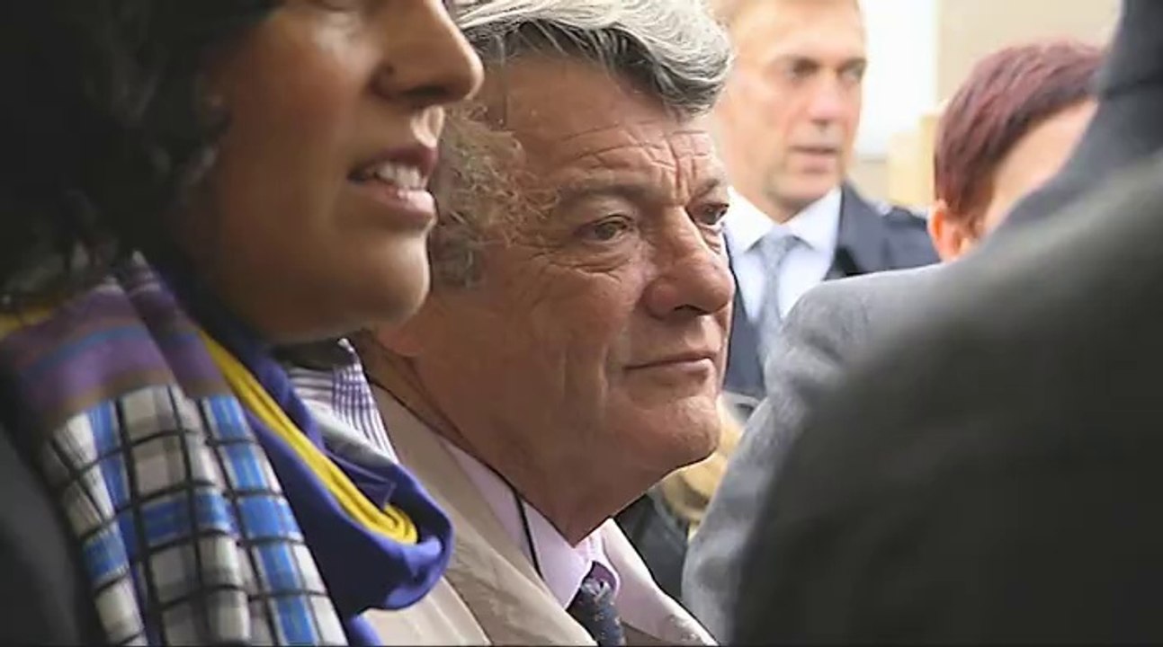 Jean-Louis Borloo fête les dix ans du plan de rénovation urbaine.