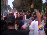 PMLN,PTI workers face off in Multan-Geo Reports-09 Oct 2014