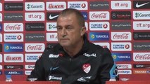 Türkiye Futbol Direktörü Fatih Terim Basın Toplantısı Düzenledi-1-