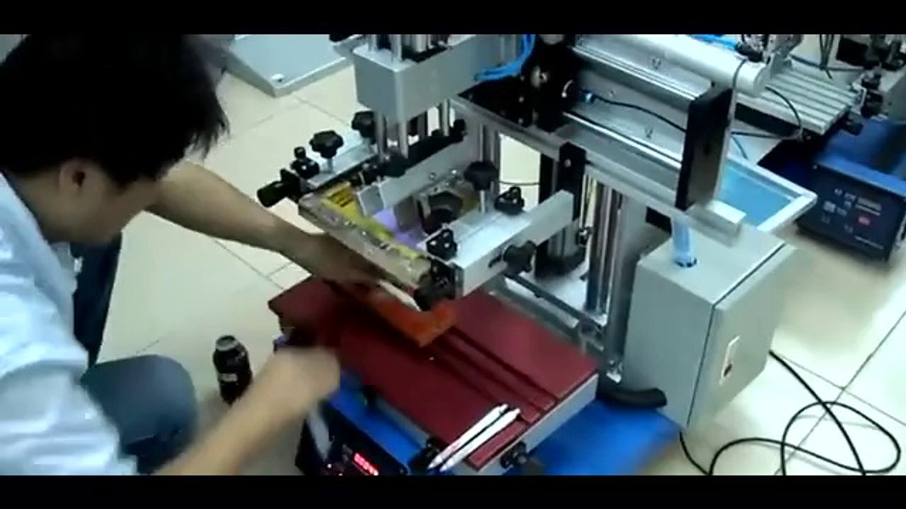 Desktop Flat Silk Screen Printer Machine Mini Flat Screen Printer