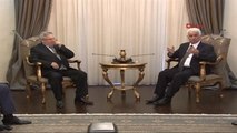 KKTC Cumhurbaşkanı Eroğlu, Fenerbahçe Başkanı Aziz Yıldırım'ı Kabul Etti