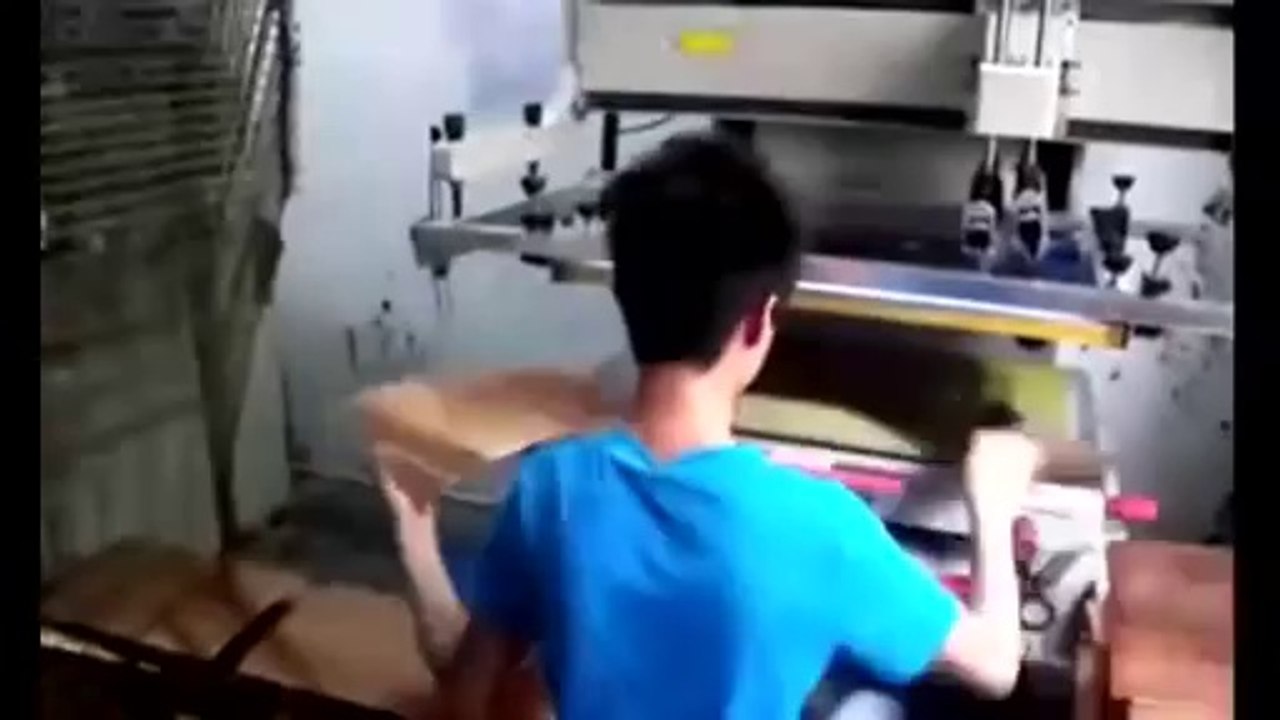 Vertical Flat Screen Printing Machine Plane Screen Printing Machine