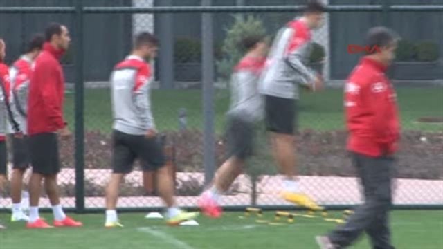 A Milli Takım Çek Cumhuriyeti Maçı Hazırlıklarını Tamamladı