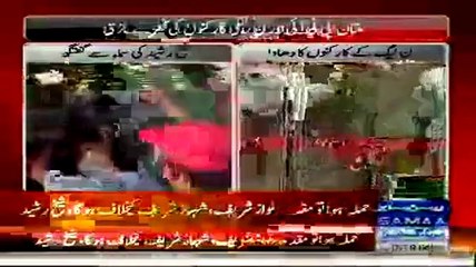 Watch Exclusive Interview Of Sheikh Rasheed After PMLN Attacks His Hotel In Multan - 9th October 2014