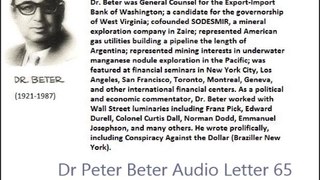 Dr Peter Beter Audio Letter 65 - June 6, 1981 - The Pope, The President, and Assassination Politics; The Aftermath of The Shuttle Columbia Disaster; Mounting World Crises and Accidental Nuclear Wa