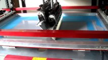 Film Plane Screen Printing Machine Flat Screen Printer