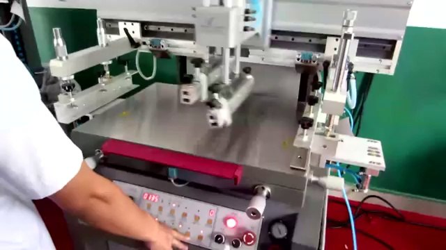 Flat Bed Screen Printing Machine Flat Bed Screen Printer Flatbed Screen Printing