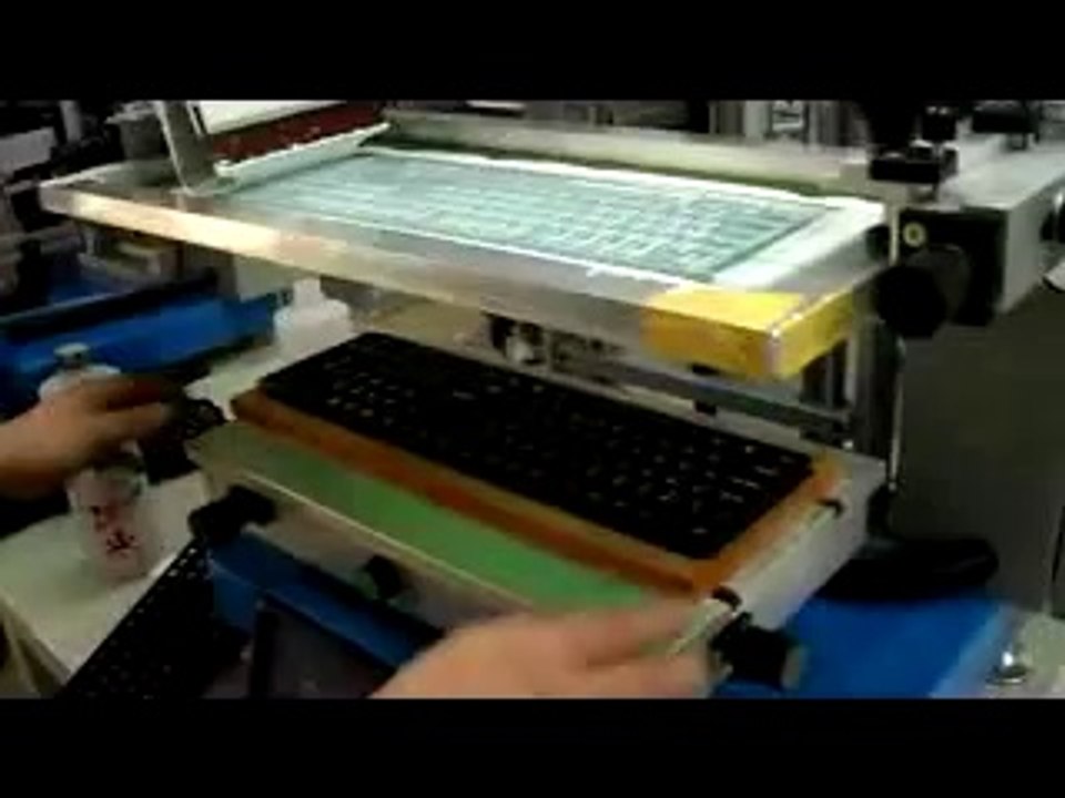 Deaktop Flat Screen printing machine Máquinas de Serigrafía Plana