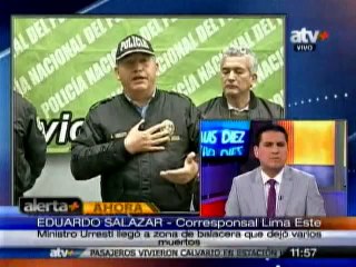 Ate: Tres delincuentes muertos tras enfrentamiento con la policía