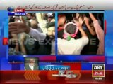 PMLN, PTI workers come face to face in Multan , 9 October 2014