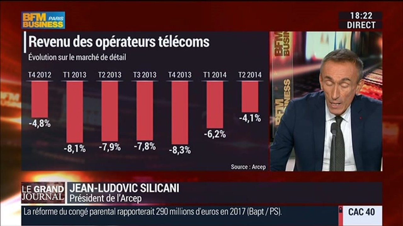 Jean-Ludovic Silicani, président de l'Arcep (2/4) - 09/10