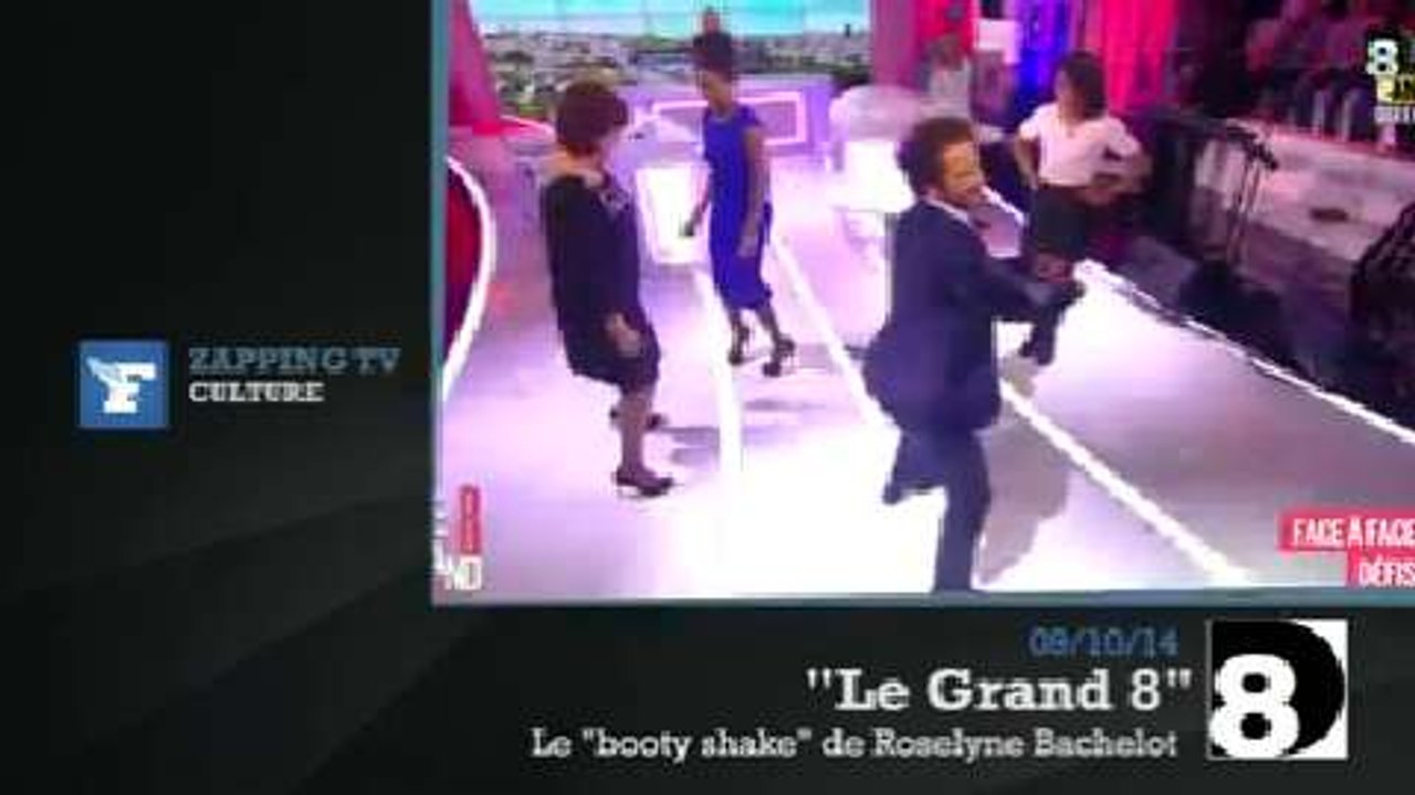 Zapping TV : Roselyne Bachelot essaie le "booty shake" en direct sur D8