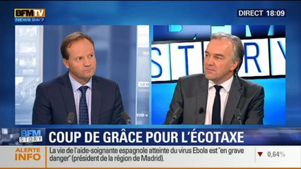 BFM Story: L'écotaxe va-t-elle vraiment être abandonnée ? - 09/10