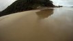 Bumerangue, na Barra da Praia do Puruba, Ubatuba, SP, Brasil, mares e rios
