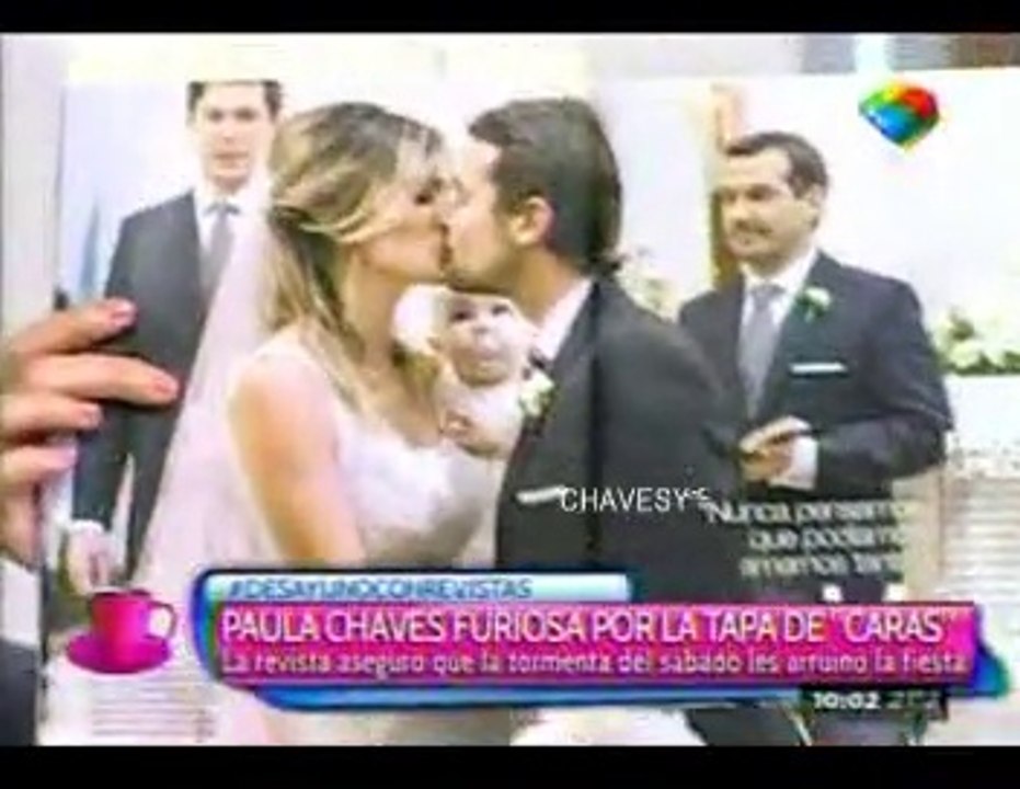 Hablan de Pedro y Paula sobre su casamiento (tapas de revistas) en Desayuno Americano - 08 de Octubre