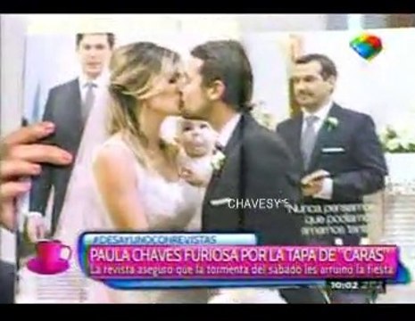 Hablan de Pedro y Paula sobre su casamiento (tapas de revistas) en Desayuno Americano - 08 de Octubre