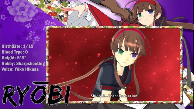 Senran Kagura : Shinovi Versus - Ryobi