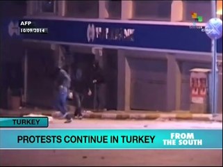 Protests continue in Turkey over government inaction
