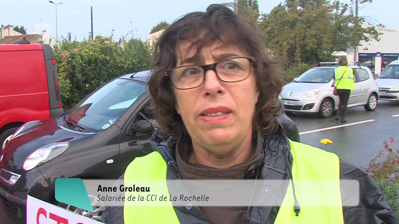 Célà tv Le JT- Les salariés des chambres de commerce dans la rue