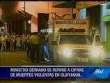Los crímenes violentos han disminuido un 65% en Guayaquil