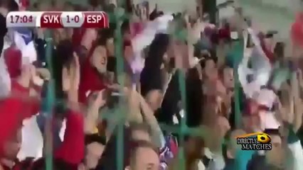 Iker Casillas - La boulette - Slovaquie - Espagne