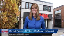 David Batori -Broker- Re/Max Hallmark Toronto         Impressive         Five Star Review by Ellen R.
