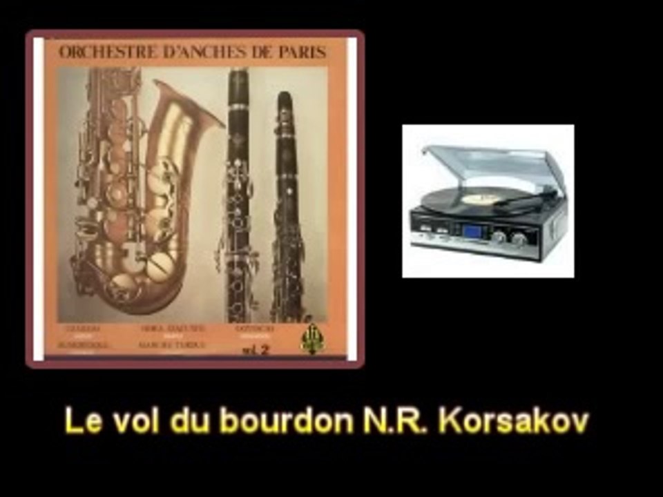 LE VOL DU BOURDON de Korsakov Orchestre d'Anches de Paris Vidéo