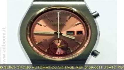 BARI,    SEIKO CRONO AUTOMATICO VINTAGE REF.6139-6011 EURO 280