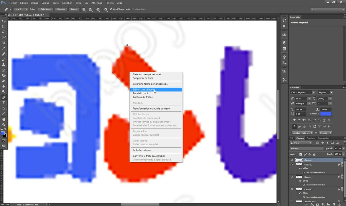 Reconstruire de simples formes/couleurs sous photoshop
