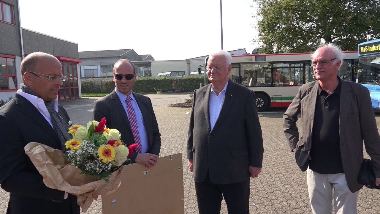 Egon Hufenstuhl: Letzte Leverkusener Stadtrundfahrt (02.10.2014)