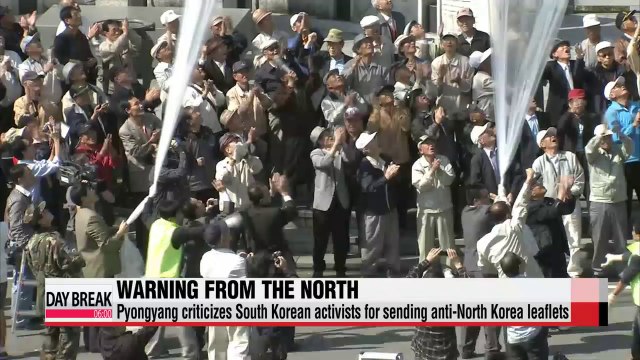 North Korea warns it will retaliate against activists flying anti-Pyongyang leaflets