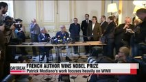 Patrick Modiano wins Nobel Prize in literature