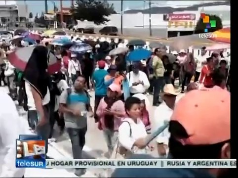 Continúan protestas en México por normalistas desaparecidos