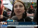 Estudiantes chilenos exigen al gobierno atender sus demandas