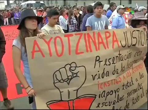 Protests in 64 Mexican cities demand justice for missing students