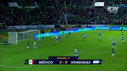 Goles Mexico vs Honduras 2-0 (09/10/2014)