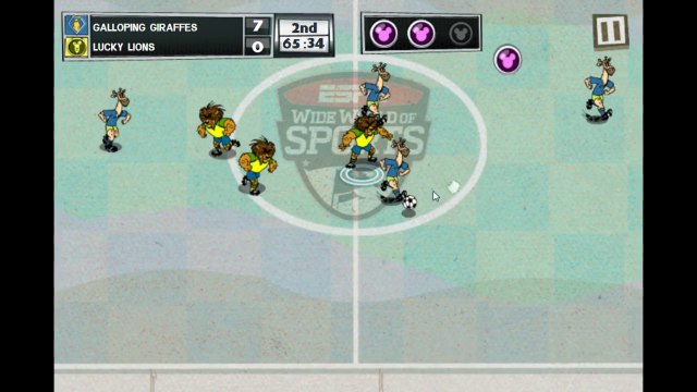 Mickey Mouse Disney Kickoff Let's Play / PlayThrough / WalkThrough Part - Playing A Soccer Match As The Lucky Lions