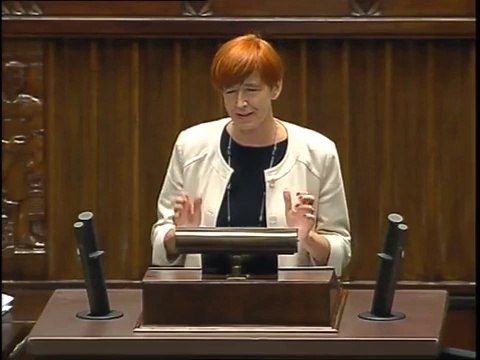 Poseł Elżbieta Rafalska - Wystąpienie z dnia 09 pa�dziernika 2014 roku.