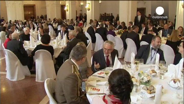 Coup d'envoi des commémorations des 25 ans de la chute du Mur de Berlin