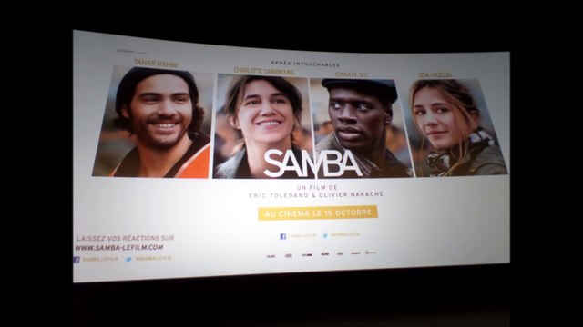 avant premiere du film SAMBA à ugc de va le 8 octobre 2014