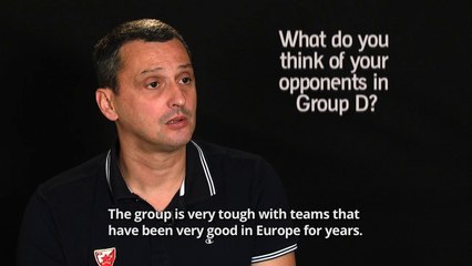 Pre-season interviews: Coach Dejan Radonjic, Crvena Zvezda Belgrade