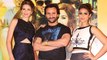 Saif Ali Khan Ileana D Cruz And Kalki Koechlin At Trailer Launch Of 